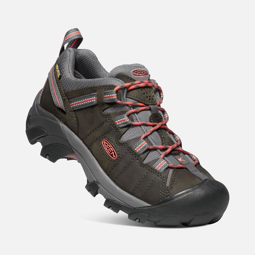 Keen Vandringsskor Dam Svarta Bruna - Targhee Ii Waterproof - 615829MVY